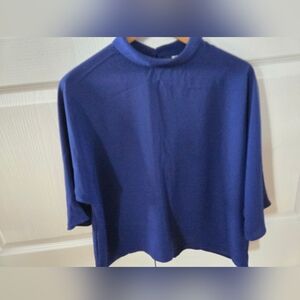 Blue 3/4 Sleeve Top